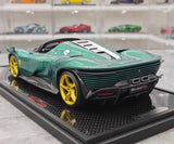[BBR] 1:18 Ferrari 2023 Daytona SP3 Spider Green Model Car Resin