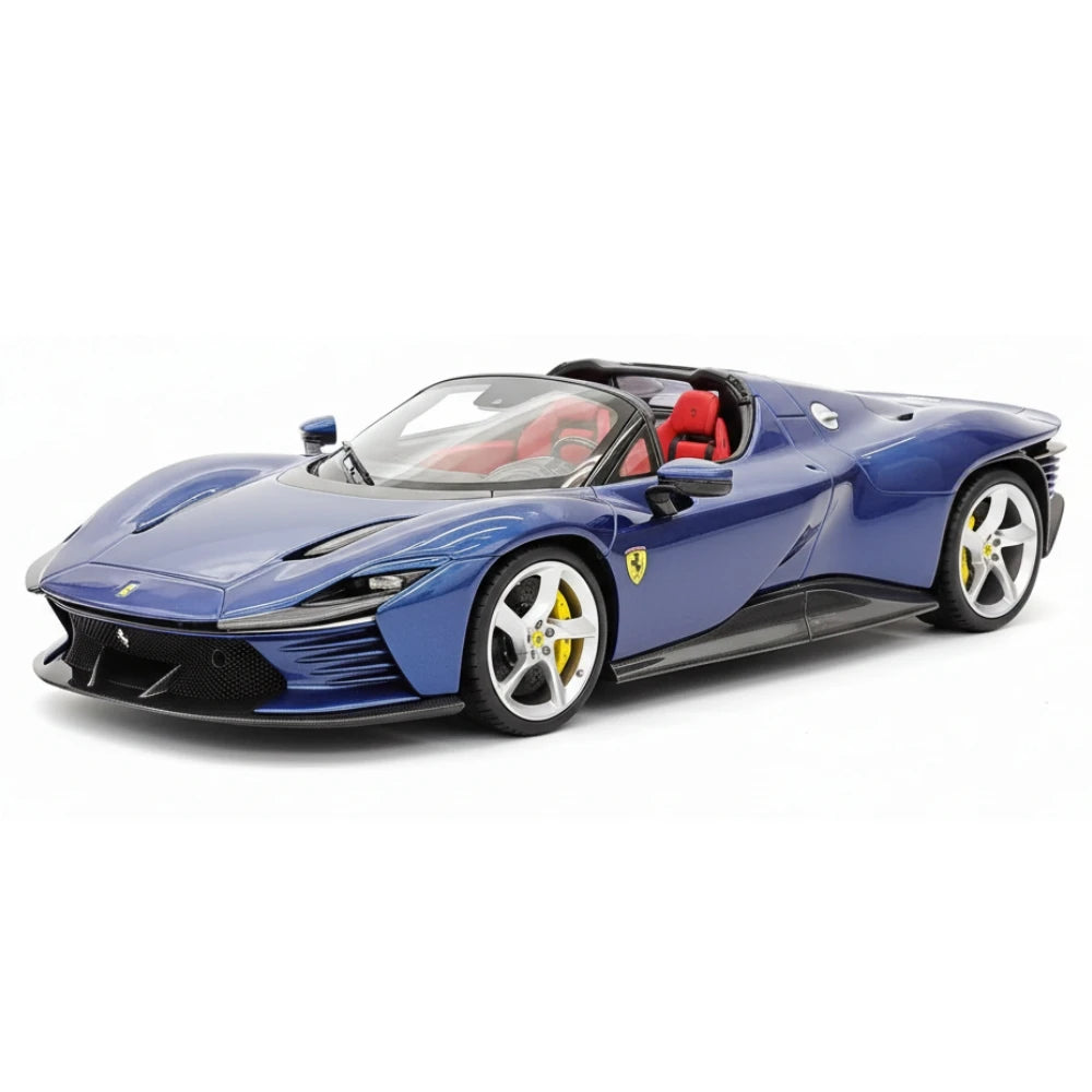 [BBR] 1:18 Ferrari 2023 Daytona SP3 Spider blu modellino di auto resina