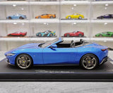 [BBR] 1:18 Ferrari 2023 Roma Spider sininen pienoismalli Hartsi