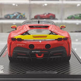 [BBR] 1:18 Ferrari 2023 SF90 Stradale 50th Anniversary Livery Model Car Resin
