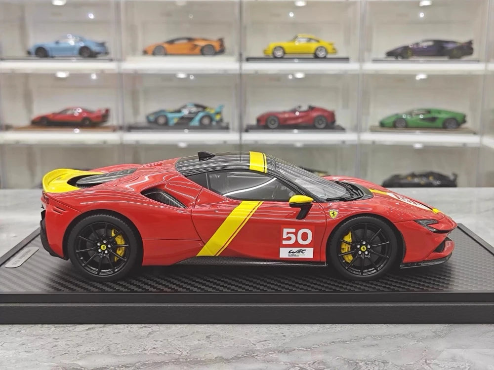 [BBR] 1:18 Ferrari 2023 SF90 Stradale 50th Anniversary Livery voiture miniature Resin