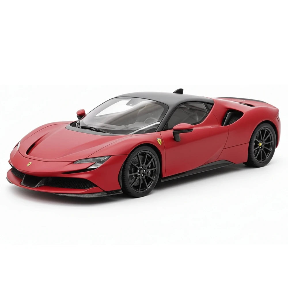 [BBR] 1:18 Ferrari 2023 SF90 Stradale Matte Red Model Car Resin