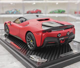 [BBR] 1:18 Ferrari 2023 SF90 Stradale Matte Red Model Car Resin
