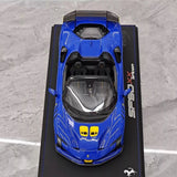 [BBR] 1:18 Ferrari 2023 SF90 XX Spider Glossy Blue & Yellow Model Car Resin