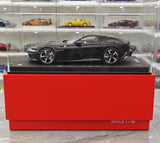 [BBR] 1:18 Ferrari 2024 12 Cilindri Coupe Glossy musta pienoismalli Hartsi