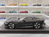 [BBR] 1:18 Ferrari 2024 12 Cilindri Coupe Glossy musta pienoismalli Hartsi