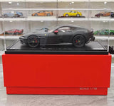 [BBR] 1:18 Ferrari 2024 12 Cilindri Coupe mat noir voiture miniature Resin