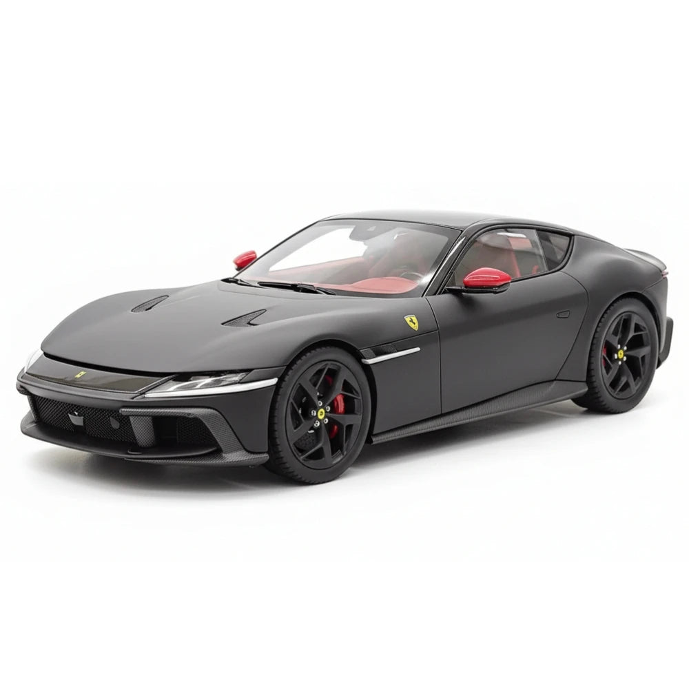 [BBR] 1:18 Ferrari 2024 12 Cilindri Coupe Matte Black Model Car Resin