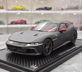 [BBR] 1:18 Ferrari 2024 12 Cilindri Coupe mat noir voiture miniature Resin