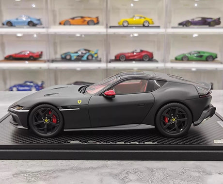 [BBR] 1:18 Ferrari 2024 12 Cilindri Coupe Matte Black Model Car Resin