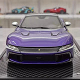 [BBR] 1:18 Ferrari 2024 12 Cilindri Coupe lila modellbil harts