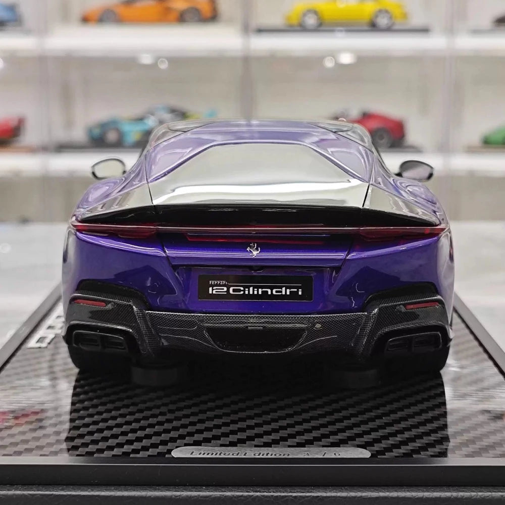 [BBR] 1:18 Ferrari 2024 12 Cilindri Coupe violet voiture miniature Resin