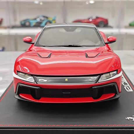 [BBR] 1:18 Ferrari 2024 12 Cilindri Coupe Red Model Car Resin