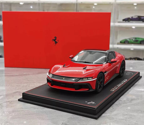 [BBR] 1:18 Ferrari 2024 12 Cilindri Coupe Red Model Car Resin