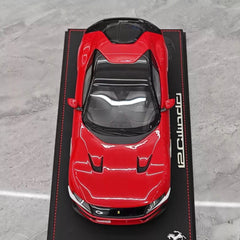 [BBR] 1:18 Ferrari 2024 12 Cilindri Coupe Red Model Car Resin