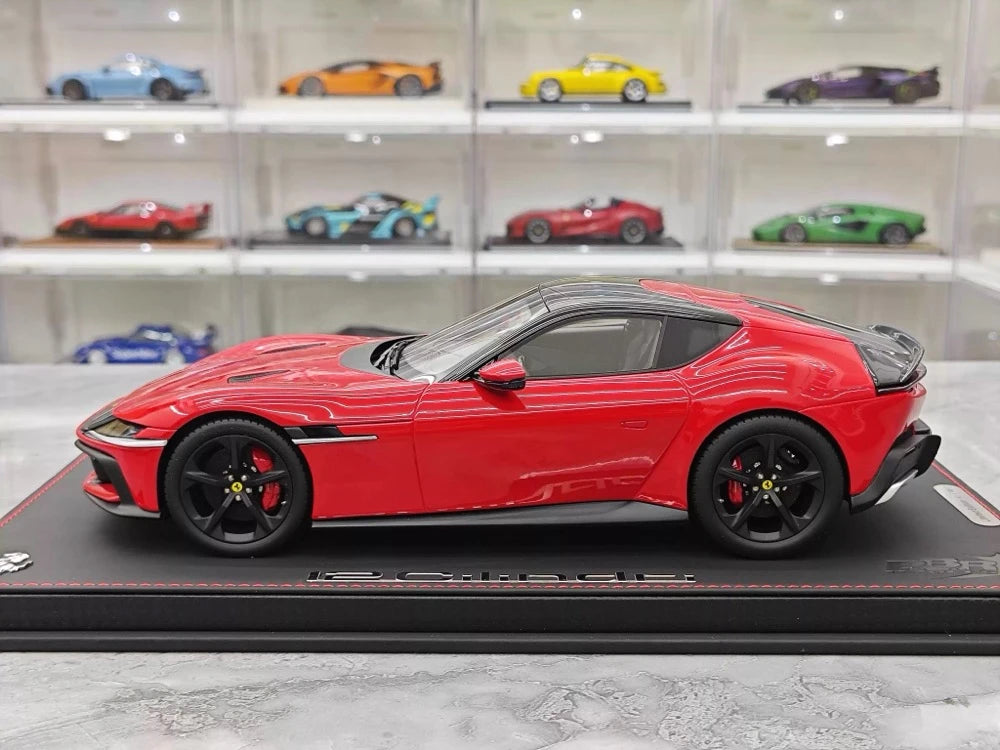 [BBR] 1:18 Ferrari 2024 12 Cilindri Coupe Red Model Car Resin