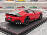 [BBR] 1:18 Ferrari 2024 12 Cilindri Coupe Red Model Car Resin