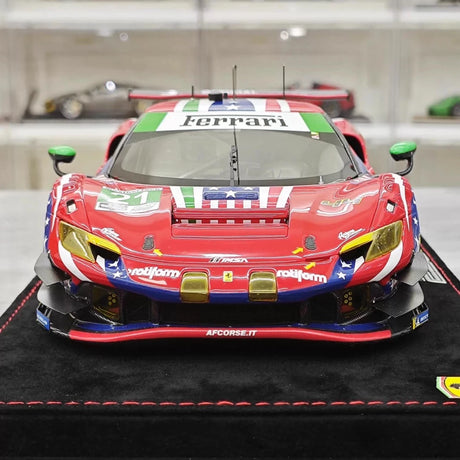 [BBR] 1:18 Ferrari 2024 296 GT3 IMSA #21 Model Car Resin