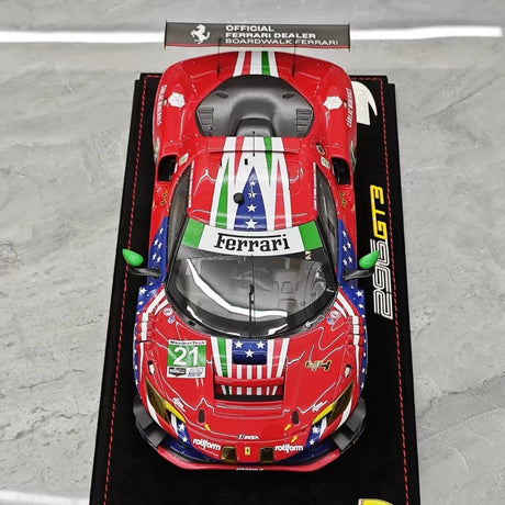 [BBR] 1:18 Ferrari 2024 296 GT3 IMSA #21 Model Car Resin
