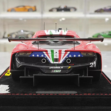 [BBR] 1:18 Ferrari 2024 296 GT3 IMSA #21 Model Car Resin