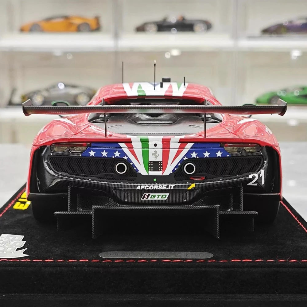 [BBR] 1:18 Ferrari 2024 296 GT3 IMSA #21 Model Car Resin