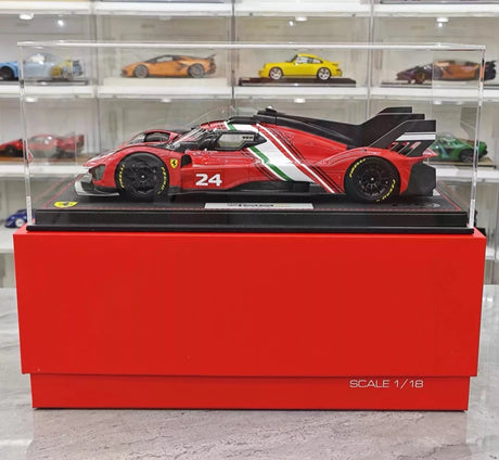 [BBR] 1:18 Ferrari 2024 499P Le Mans Hypercar #24 Model Car Resin