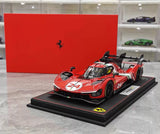 [BBR] 1:18 Ferrari 2024 499P Le Mans Hypercar #24 Model Car Resin