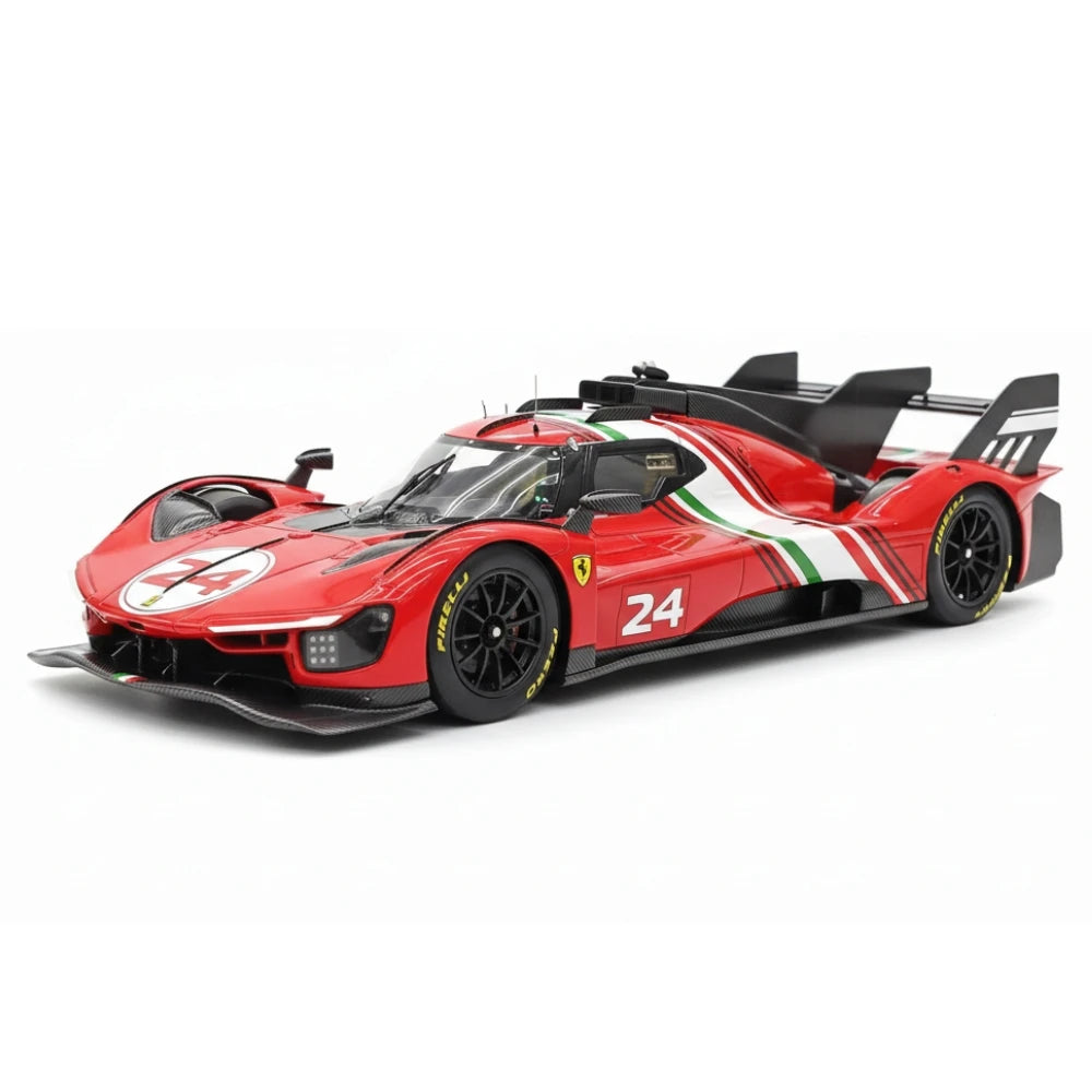 [BBR] 1:18 Ferrari 2024 499P Le Mans Hypercar #24 Model Car Resin