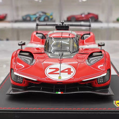 [BBR] 1:18 Ferrari 2024 499P Le Mans Hypercar #24 Model Car Resin
