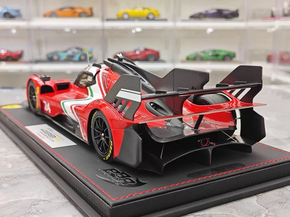 [BBR] 1:18 Ferrari 2024 499P Le Mans Hypercar #24 Model Car Resin