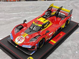 [BBR] 1:18 Ferrari 2024 499P Le Mans Hypercar #50 Model Car Resin