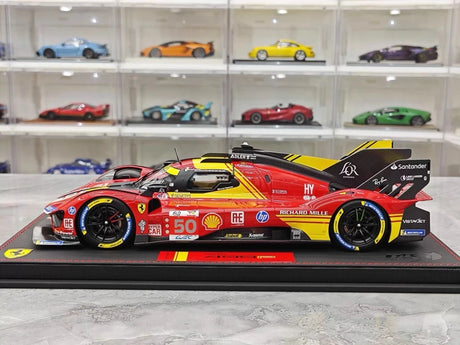 [BBR] 1:18 Ferrari 2024 499P Le Mans Hypercar #50 Model Car Resin