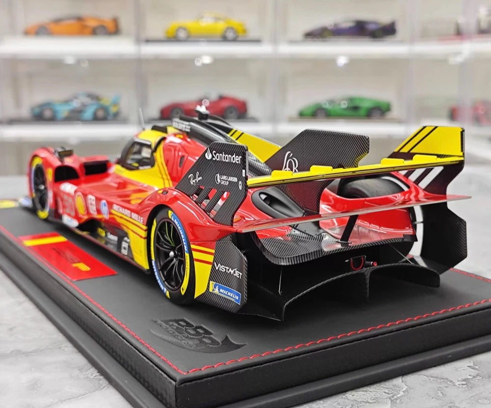 [BBR] 1:18 Ferrari 2024 499P Le Mans Hypercar #50 Model Car Resin