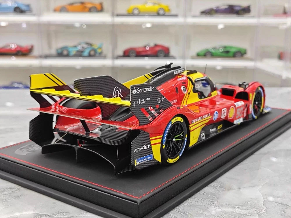 [BBR] 1:18 Ferrari 2024 499P Le Mans Hypercar #50 Model Car Resin