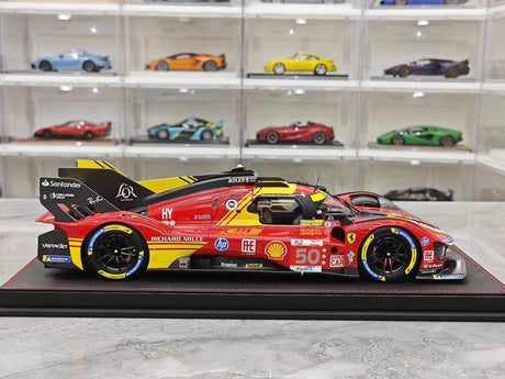 [BBR] 1:18 Ferrari 2024 499P Le Mans Hypercar #50 Model Car Resin