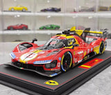 [BBR] 1:18 Ferrari 2024 499P Le Mans Hypercar #51 Model Car Resin