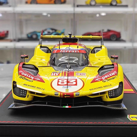 [BBR] 1:18 Ferrari 2024 499P Le Mans Hypercar #83 Model Car Resin