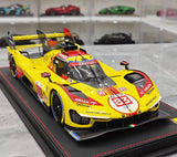 [BBR] 1:18 Ferrari 2024 499P Le Mans Hypercar #83 Model Car Resin