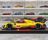 [BBR] 1:18 Ferrari 2024 499P Le Mans Hypercar #83 Model Car Resin