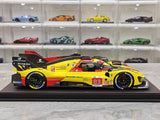 [BBR] 1:18 Ferrari 2024 499P Le Mans Hypercar #83 Model Car Resin