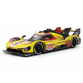 [BBR] 1:18 Ferrari 2024 499P Le Mans Hypercar #83 Dirty Model Car Resin