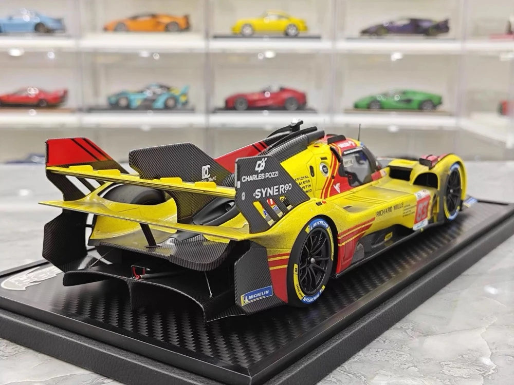 [BBR] 1:18 Ferrari 2024 499P Le Mans Hypercar #83 Dirty Model Car Resin