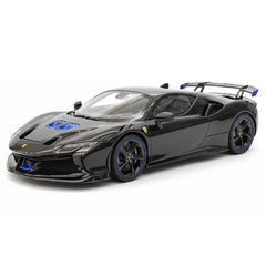[BBR] 1:18 Ferrari 2024 SF90 XX Stradale Glossy Black & Blue Model Car Resin