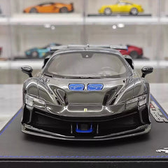[BBR] 1:18 Ferrari 2024 SF90 XX Stradale Glossy Black & Blue Model Car Resin