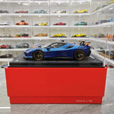 [BBR] 1:18 Ferrari 2024 SF90 XX Stradale Glossy Blue & Orange Model Car Resin