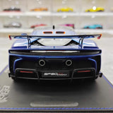 [BBR] 1:18 Ferrari 2024 SF90 XX Stradale Glossy Blue & Orange Model Car Resin