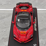 [BBR] 1:18 Ferrari 2024 SF90 XX Stradale blank röd & orange modellbil harts