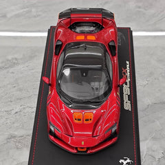 [BBR] 1:18 Ferrari 2024 SF90 XX Stradale Glossy Red & Orange Model Car Resin
