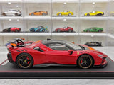 [BBR] 1:18 Ferrari 2024 SF90 XX Stradale blank röd & orange modellbil harts