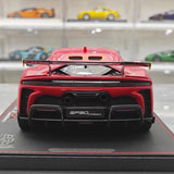 [BBR] 1:18 Ferrari 2024 SF90 XX Stradale Glossy Red & Yellow Model Car Resin